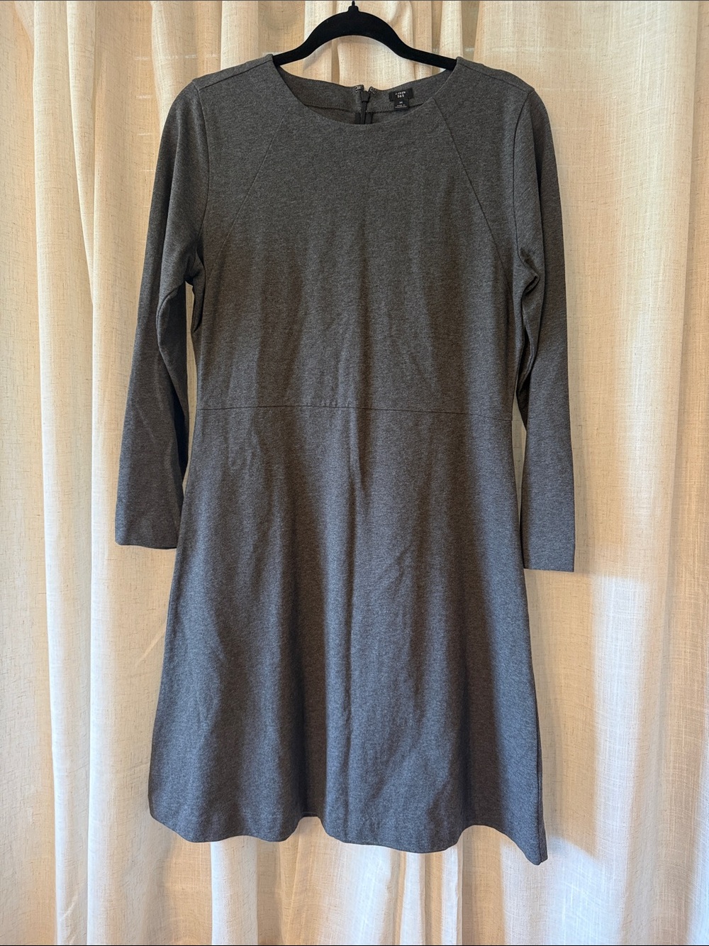 NWOT J. Crew 365 gray dress medium